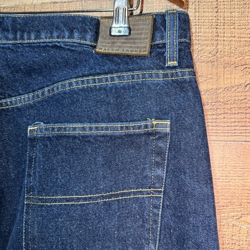Polo Jeans Co. Ralph Lauren Vintage Dark Wash Heritage Jean Men’s 36 Straight